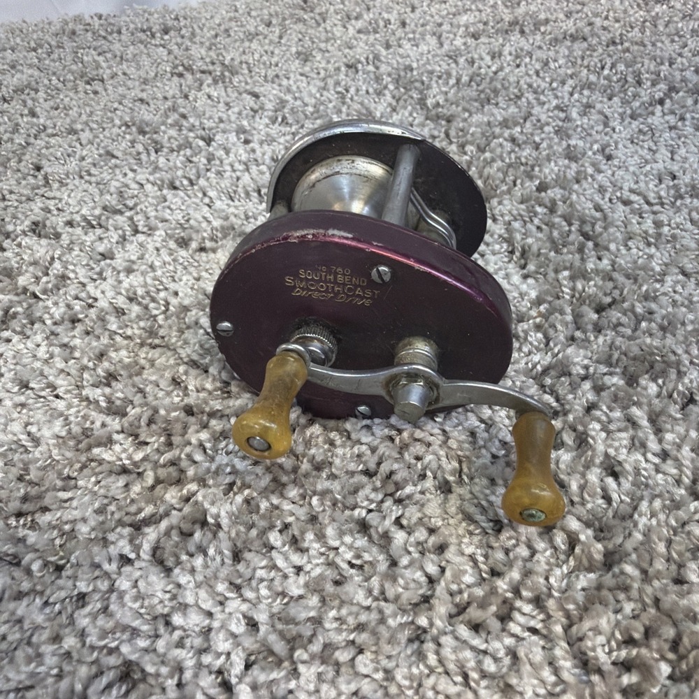 Vintage South Bend SmoothCast Direct Drive Reel No. 780 Made In The USA
